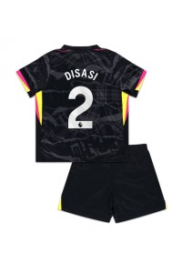 Fotbalové Dres Chelsea Axel Disasi #2 Dětské Třetí Oblečení 2024-25 Krátký Rukáv (+ trenýrky)